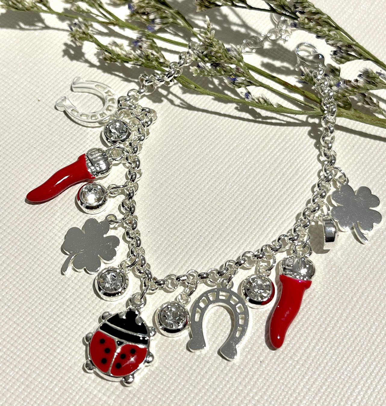 braccialetto multicharm