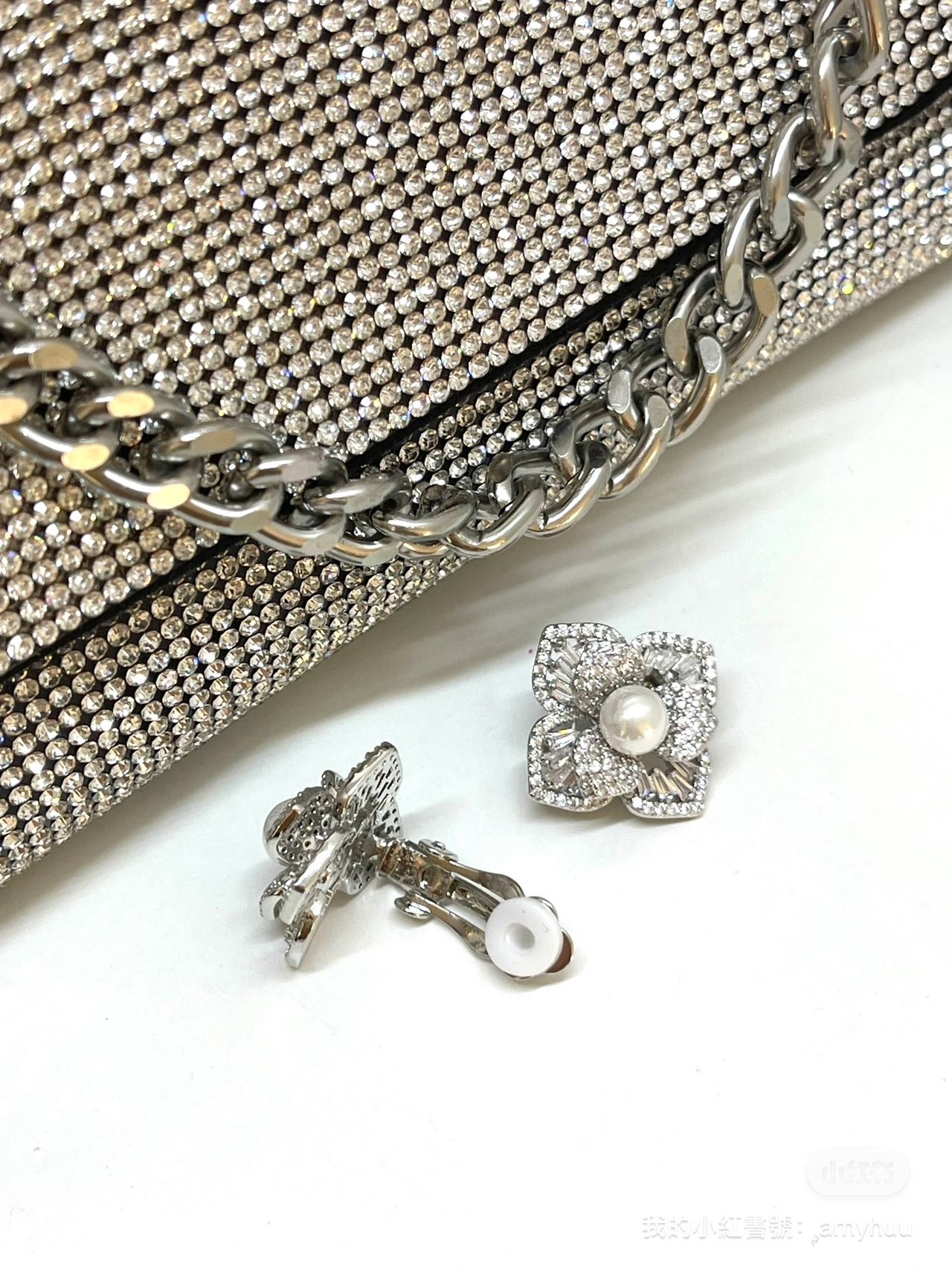 orecchini fiore a clipper