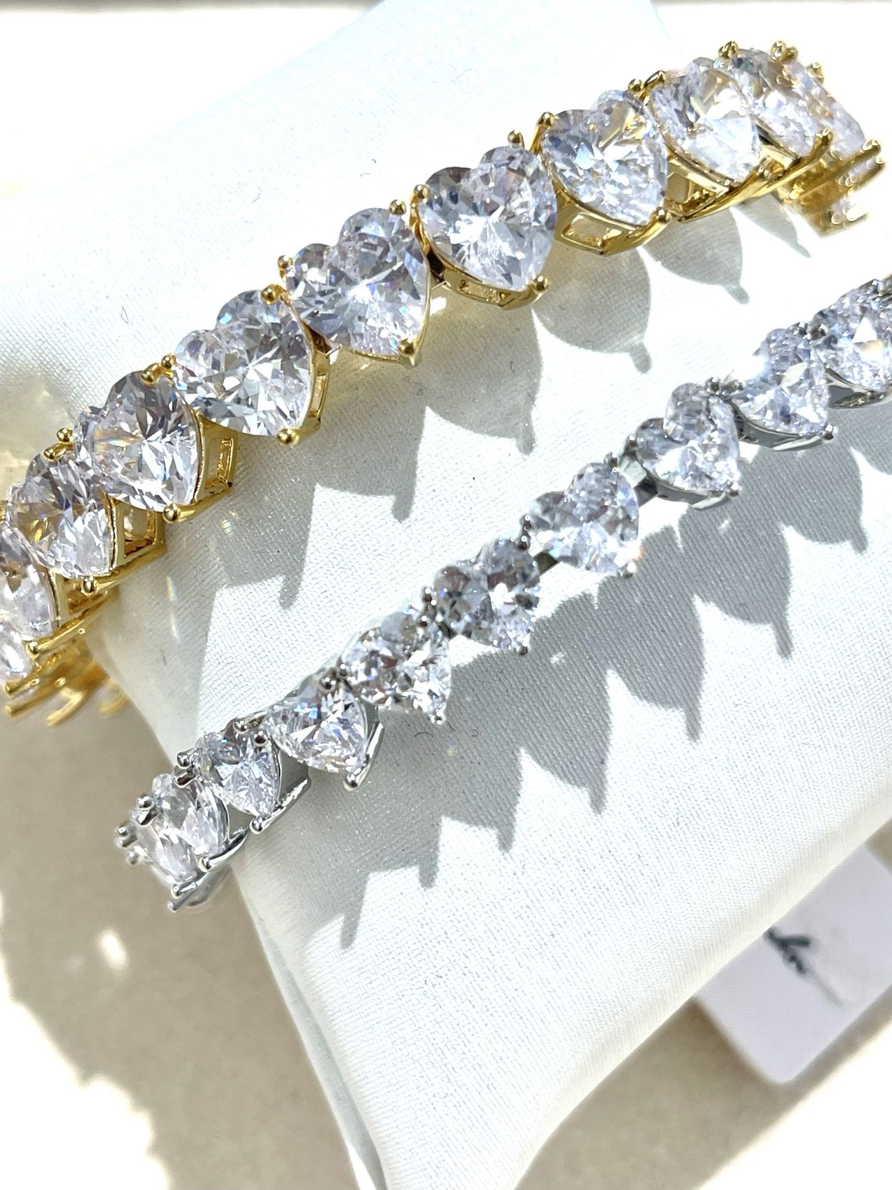 bracciale flessibile cuori