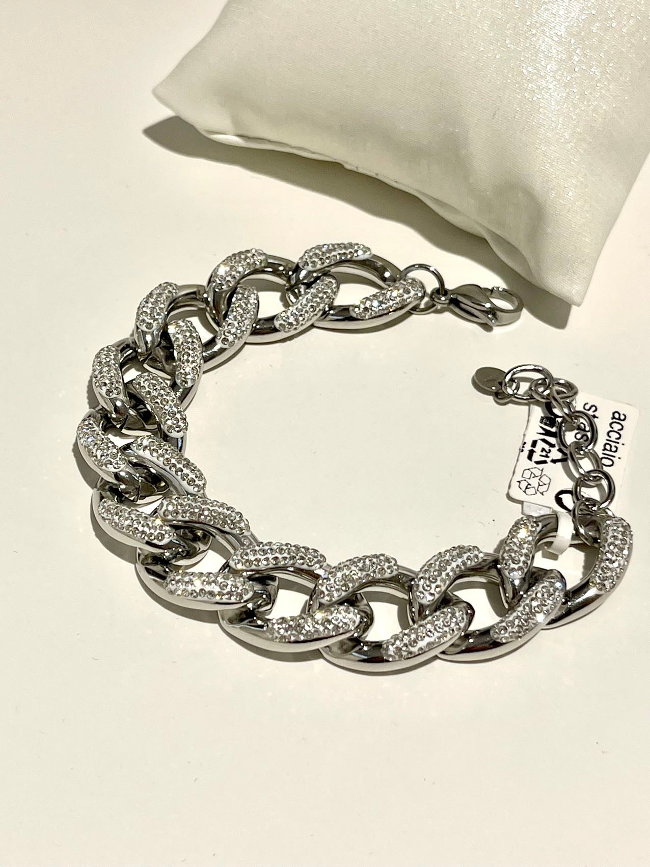 braccialetto catena grossa