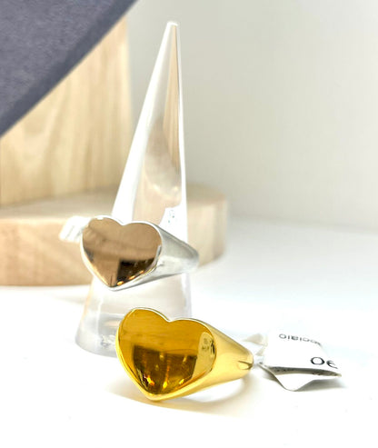 anello cuore grande