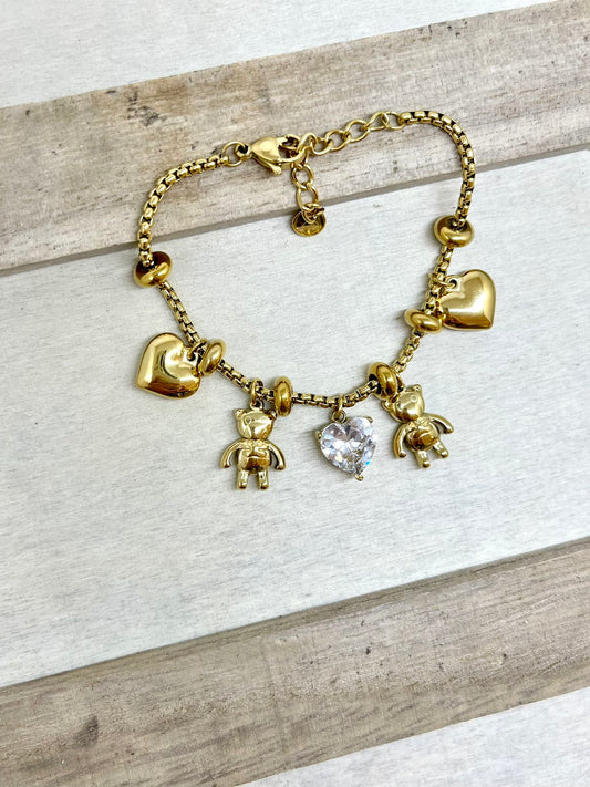 braccialetto ciondoli