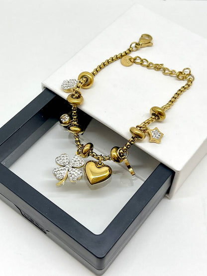 braccialetto ciondoli