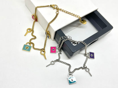 braccialetto lucchetto