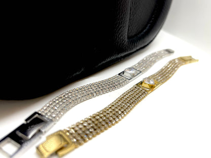 braccialetto tennis cuore