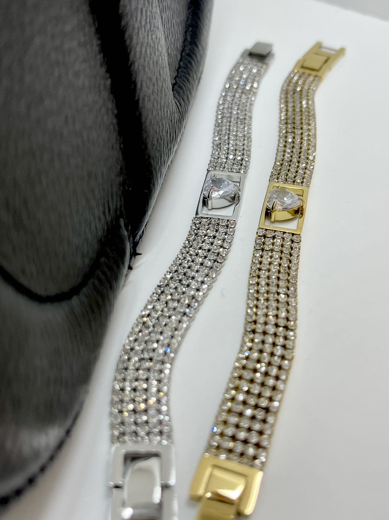 braccialetto tennis cuore