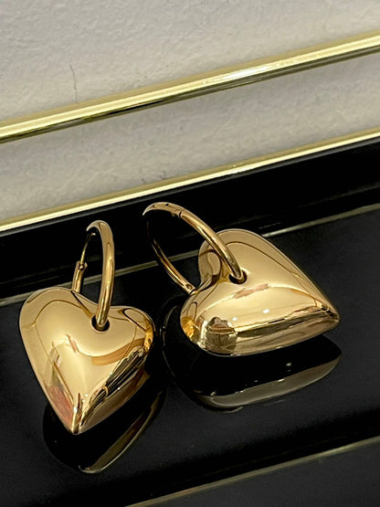 orecchini cuore