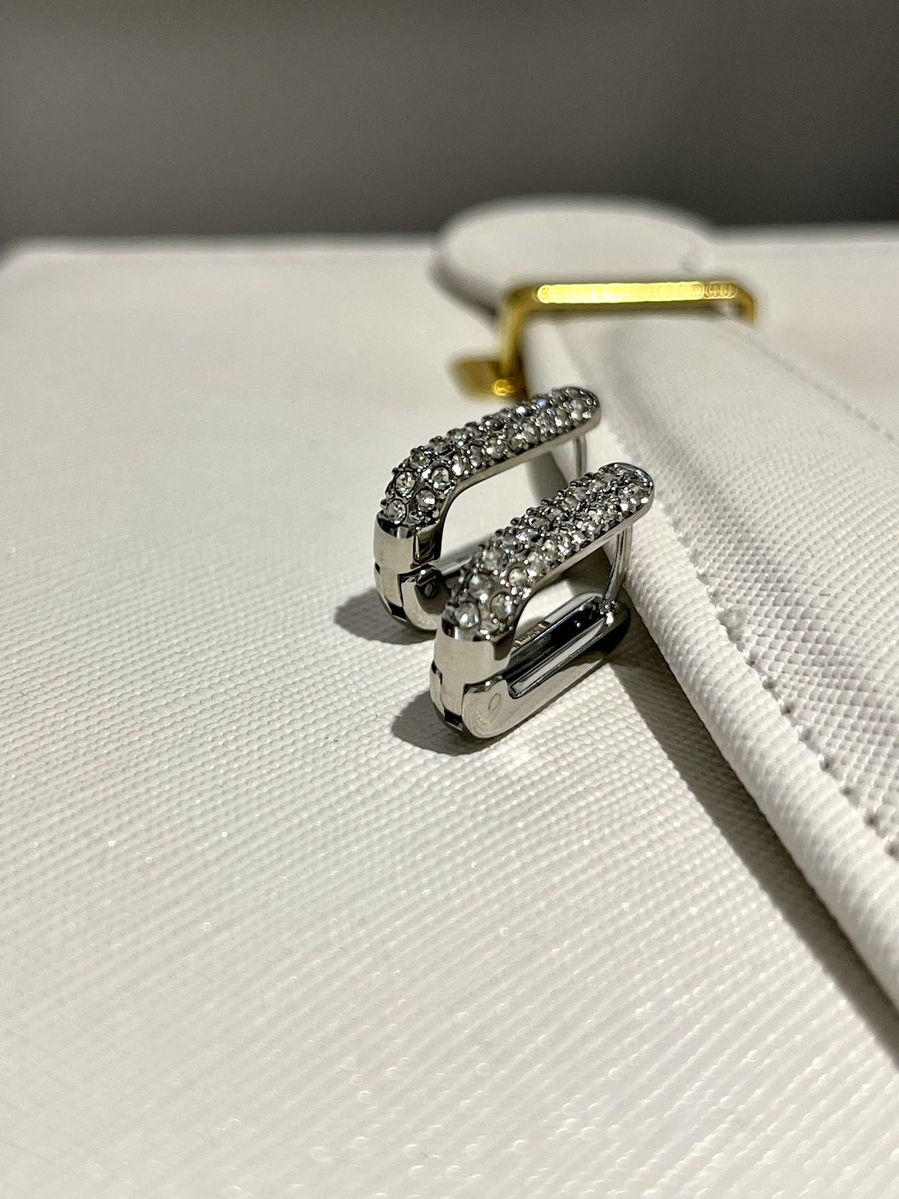 orecchini rettangolare