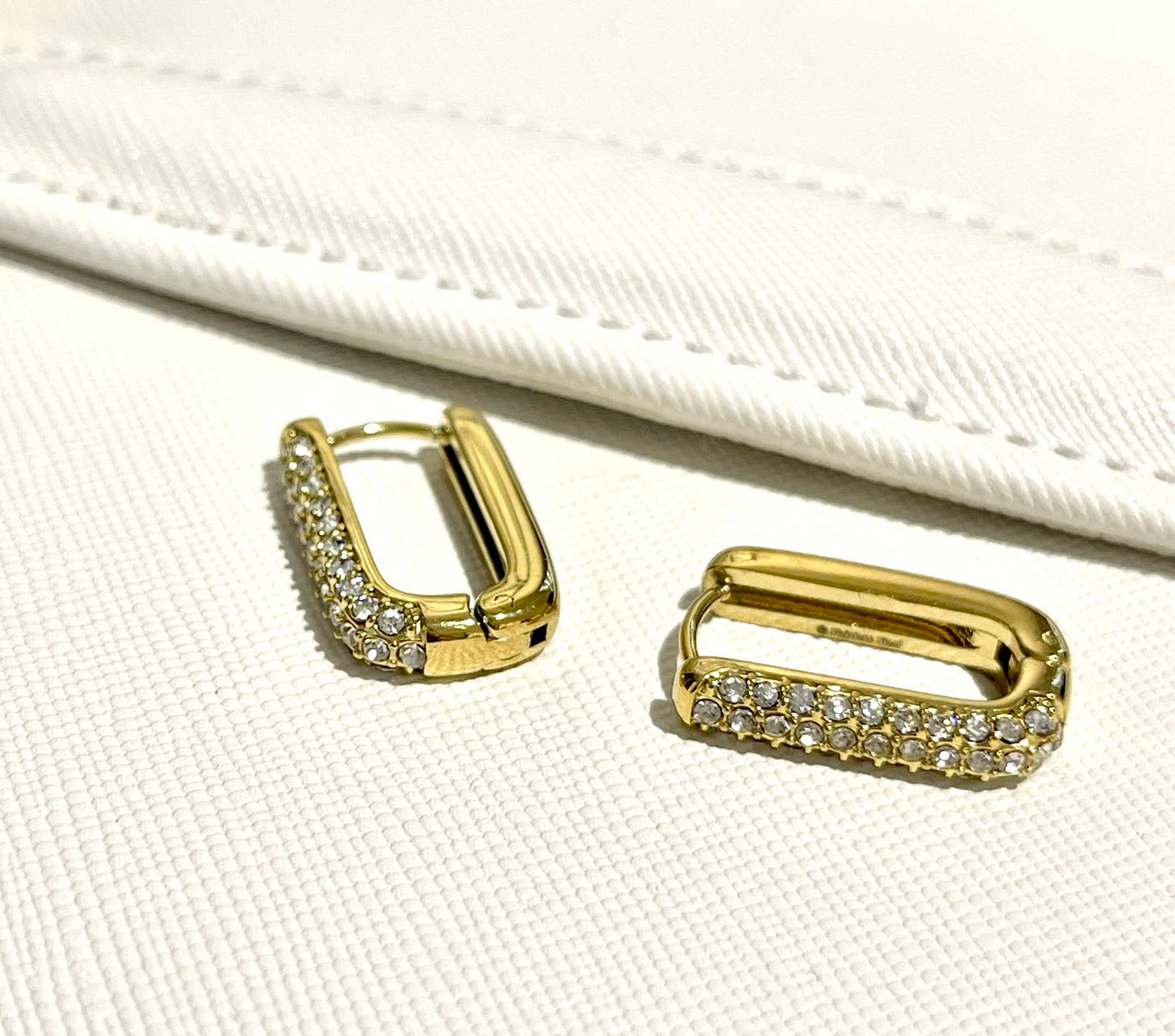 orecchini rettangolare