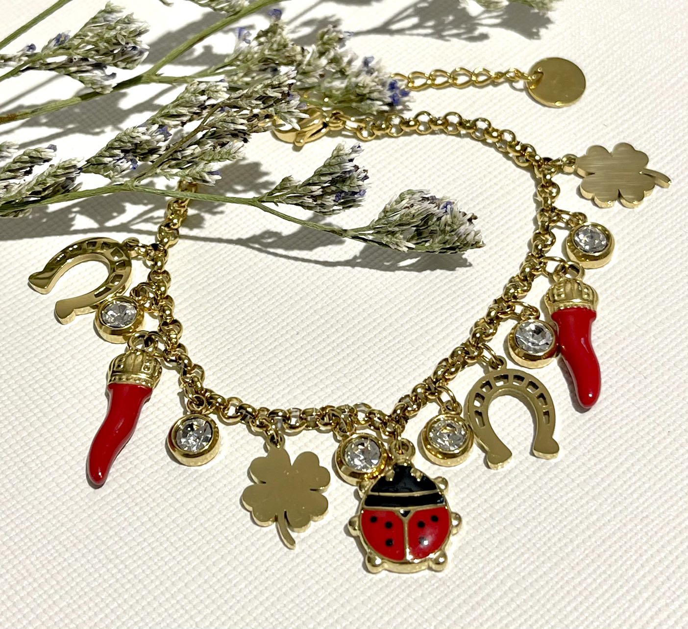 braccialetto multicharm