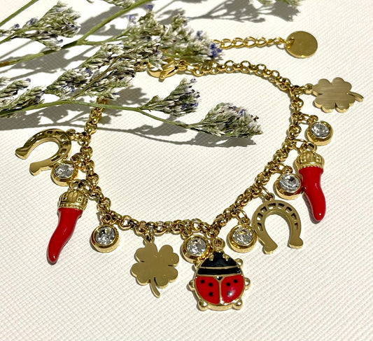 braccialetto multicharm