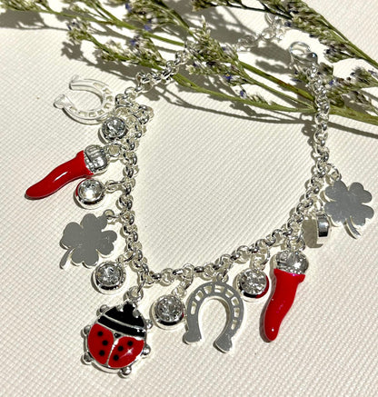 braccialetto multicharm