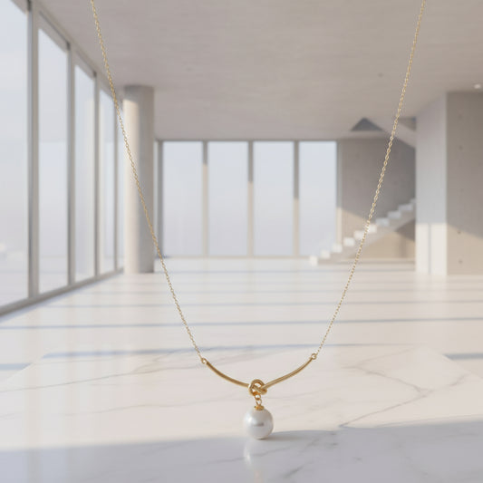 collanina con perla