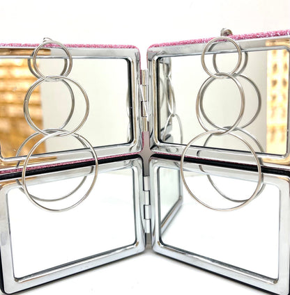 orecchini tris cerchi