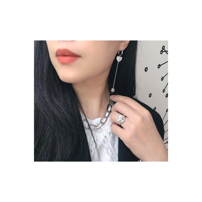 orecchini stella pendente