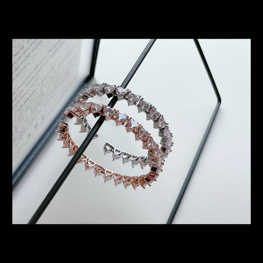 bracciale flessibile cuori