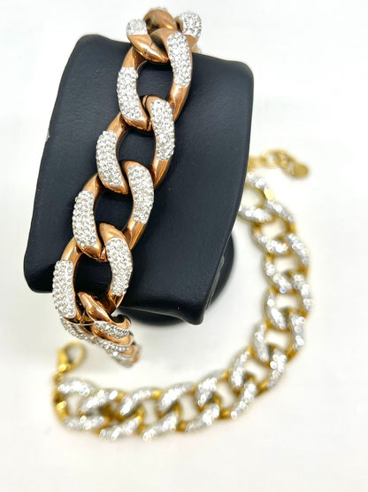 braccialetto catena grossa