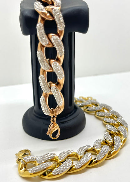 braccialetto catena grossa