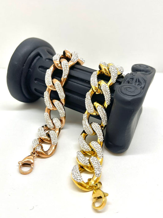 braccialetto catena grossa