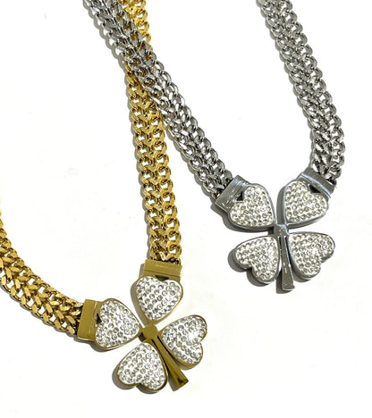 collana quadrifoglio