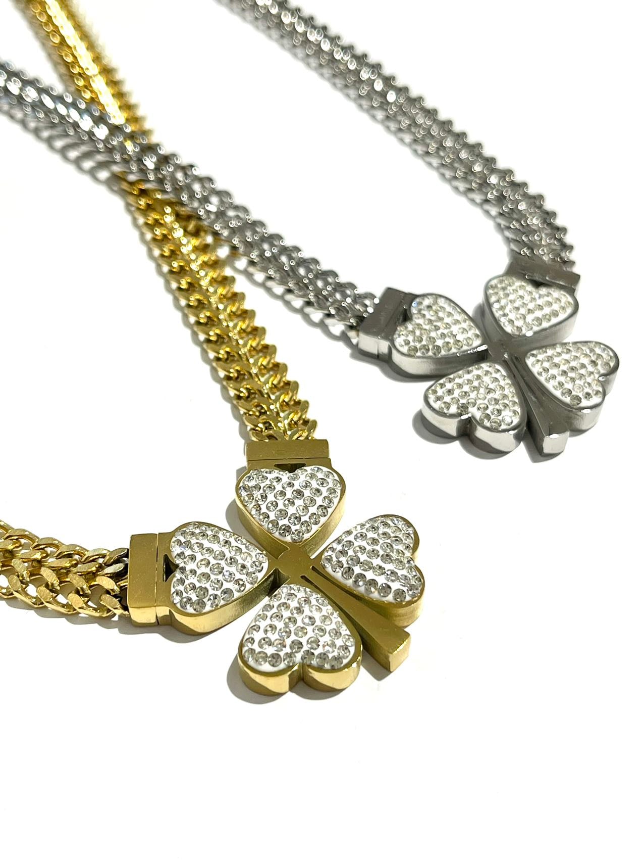 collana quadrifoglio