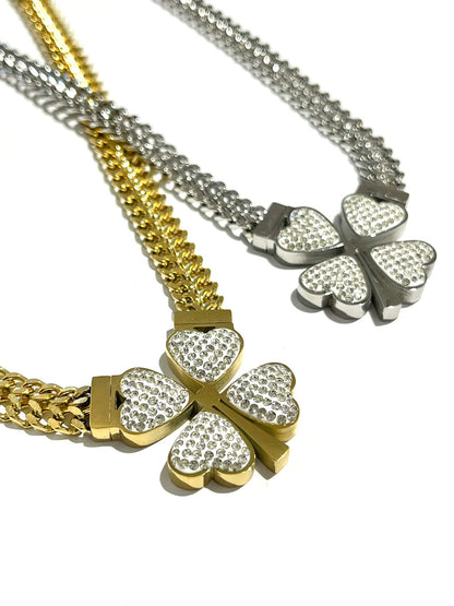 collana quadrifoglio