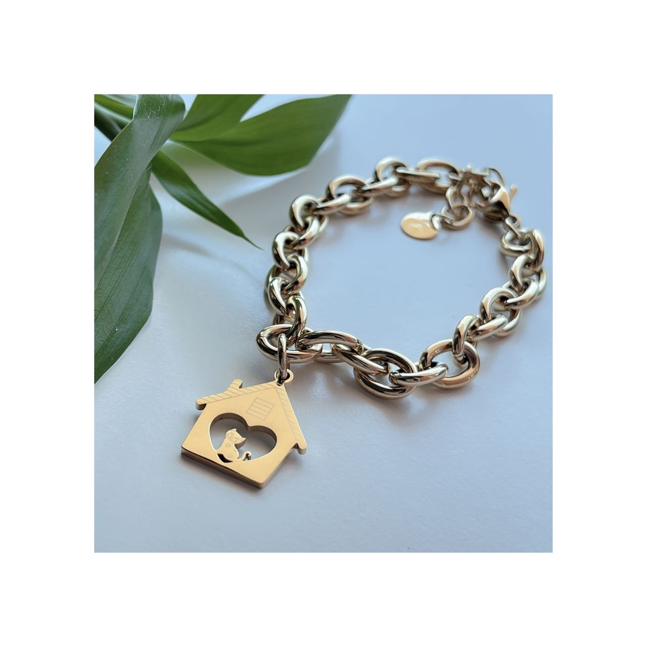 braccialetto catene gatto