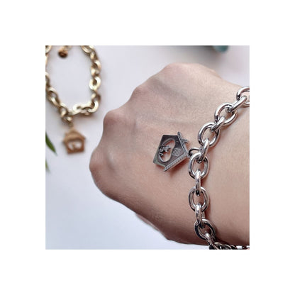 braccialetto catene gatto