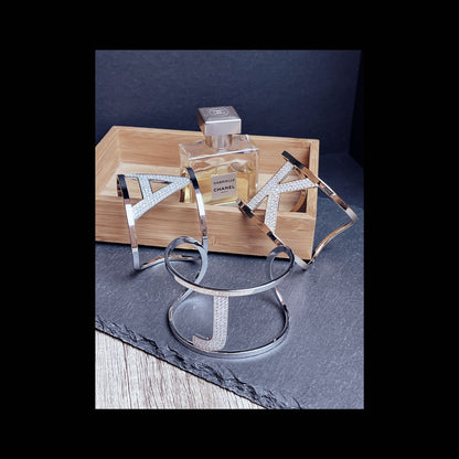 bracciale lettera grande