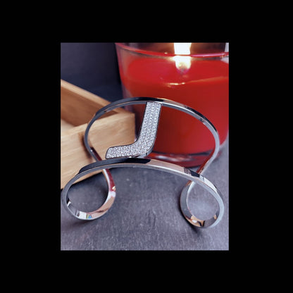 bracciale lettera grande