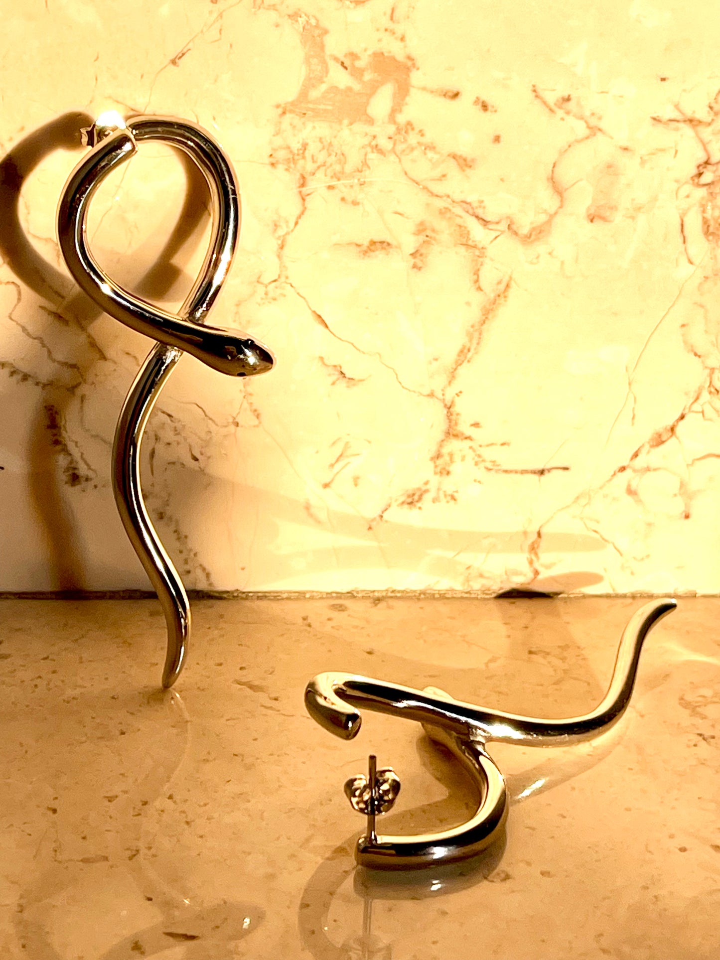 Orecchini serpentino