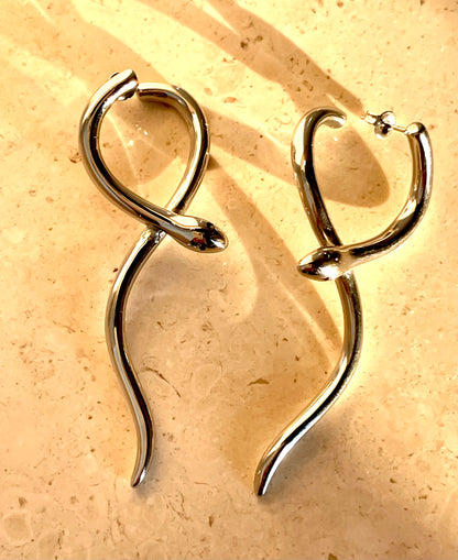 Orecchini serpentino